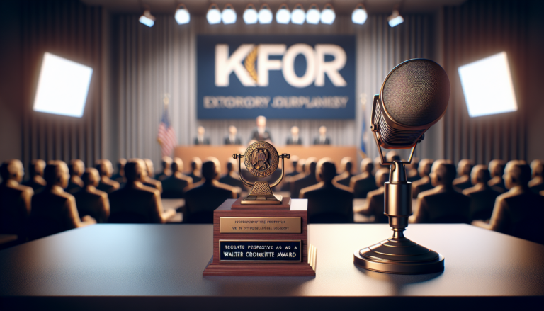 KFOR Receives Prestigious Walter Cronkite Award for Compelling ICE Raid Coverage