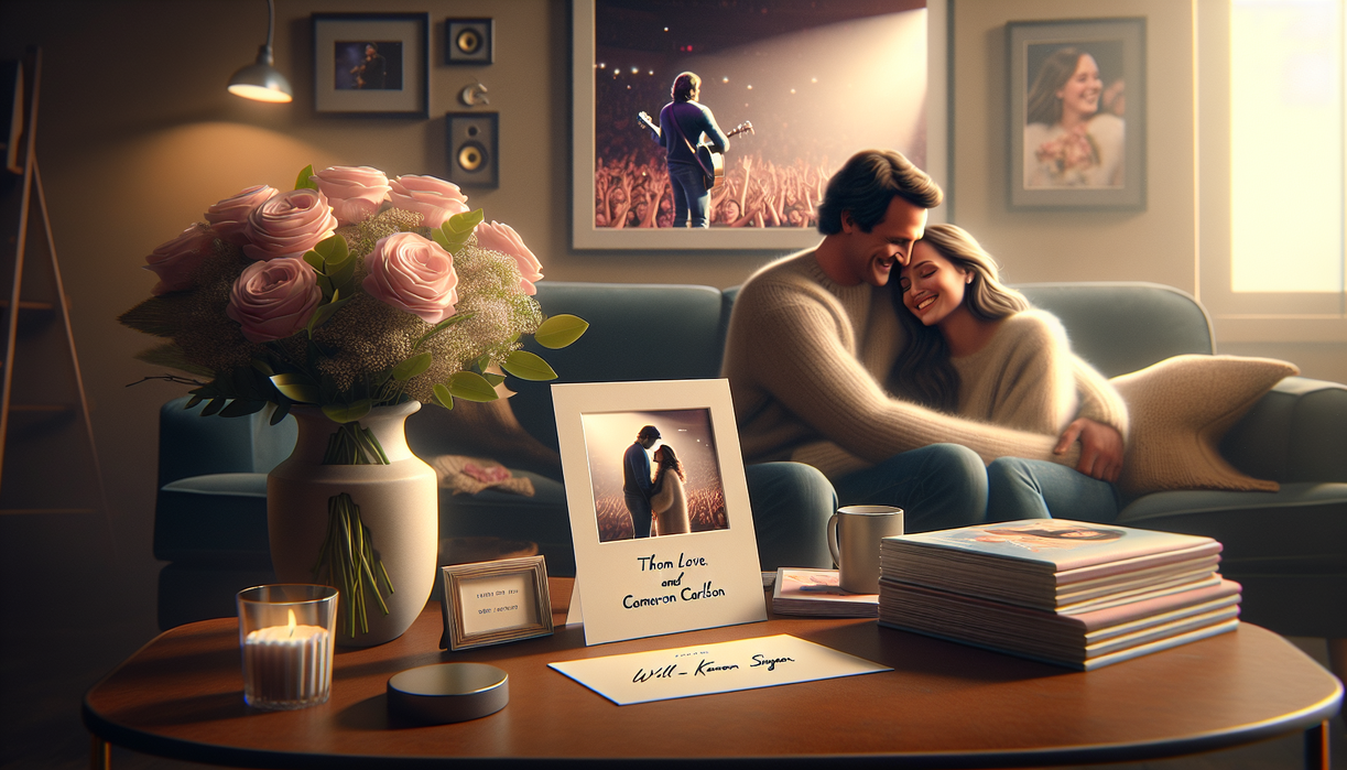 "alt_text": "A concert scene weaving personal memories into a life story narrative."