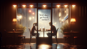 alt_text: A news headline questions if a couple from Transit Love 4 has broken up.