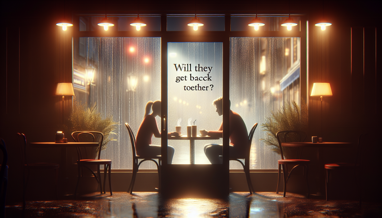 alt_text: A news headline questions if a couple from Transit Love 4 has broken up.