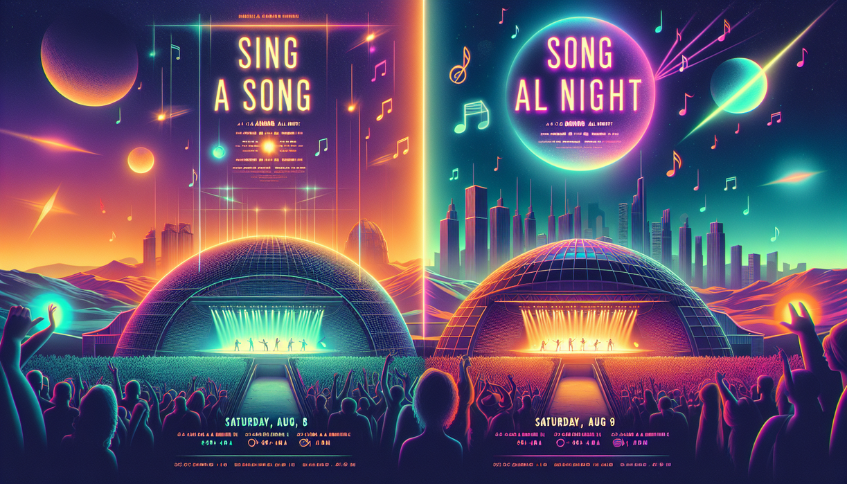 alt_text: "Lionel Richie & Earth, Wind & Fire concert announcement poster."