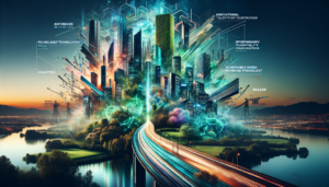 alt_text: Business professionals gather around a TV screen displaying content context strategies.