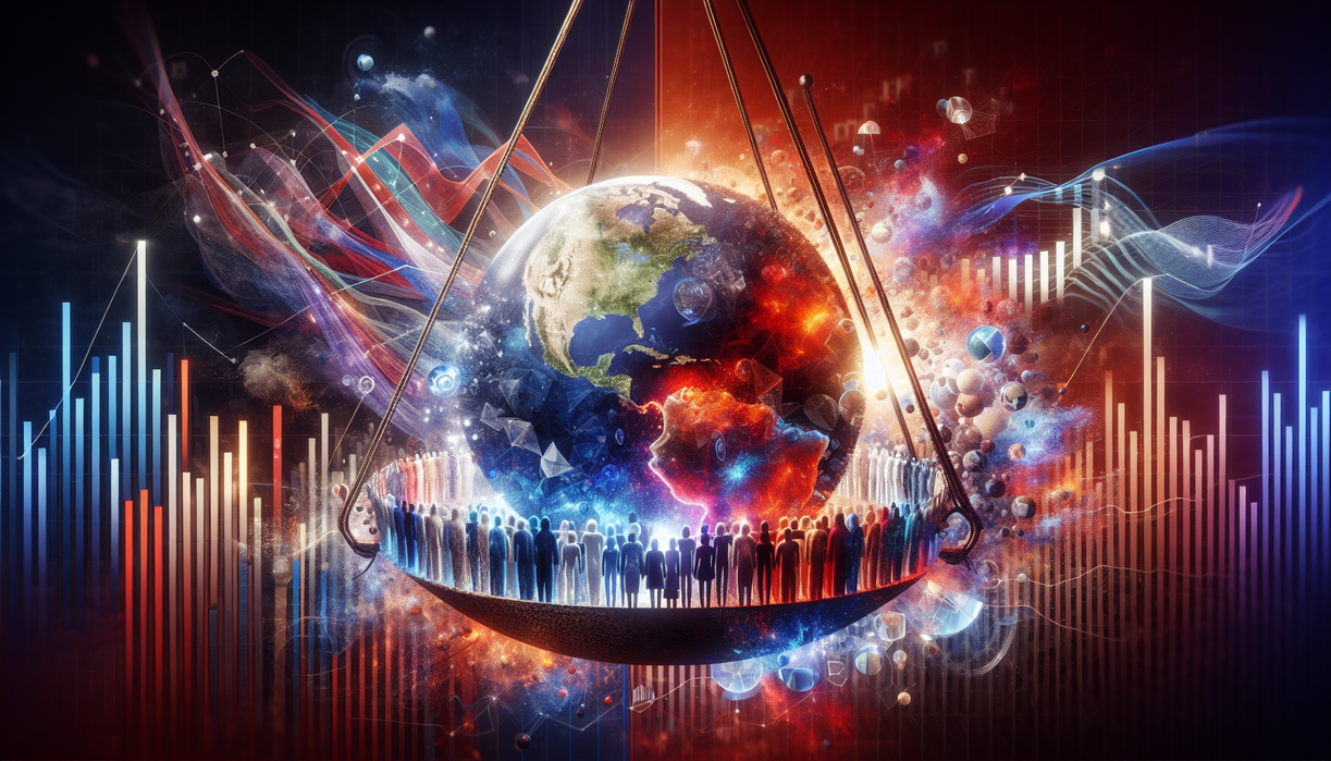 alt_text: Spotlight on TSA lines in chaos and clashes at the Capitol, amid a flurry of activity and tension.