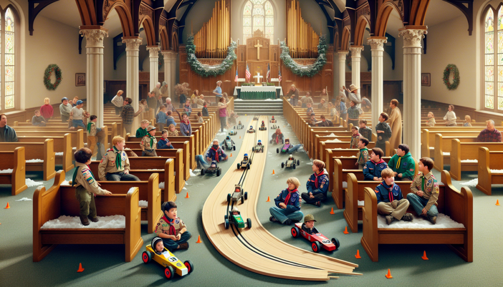 Revving Up Cub Scout Content at Pinewood Derby