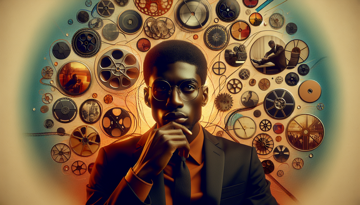 alt_text: The phrase "Sinners Rewrote Media Studies on Black Film" in bold text on a dark background.